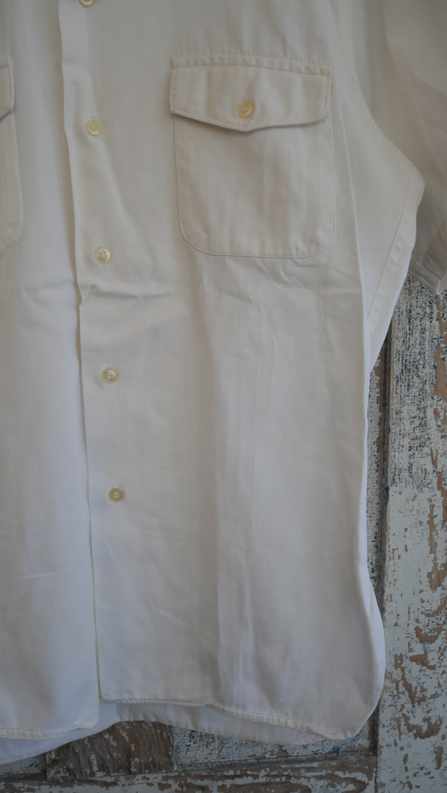 1970s Naval Button Up | L