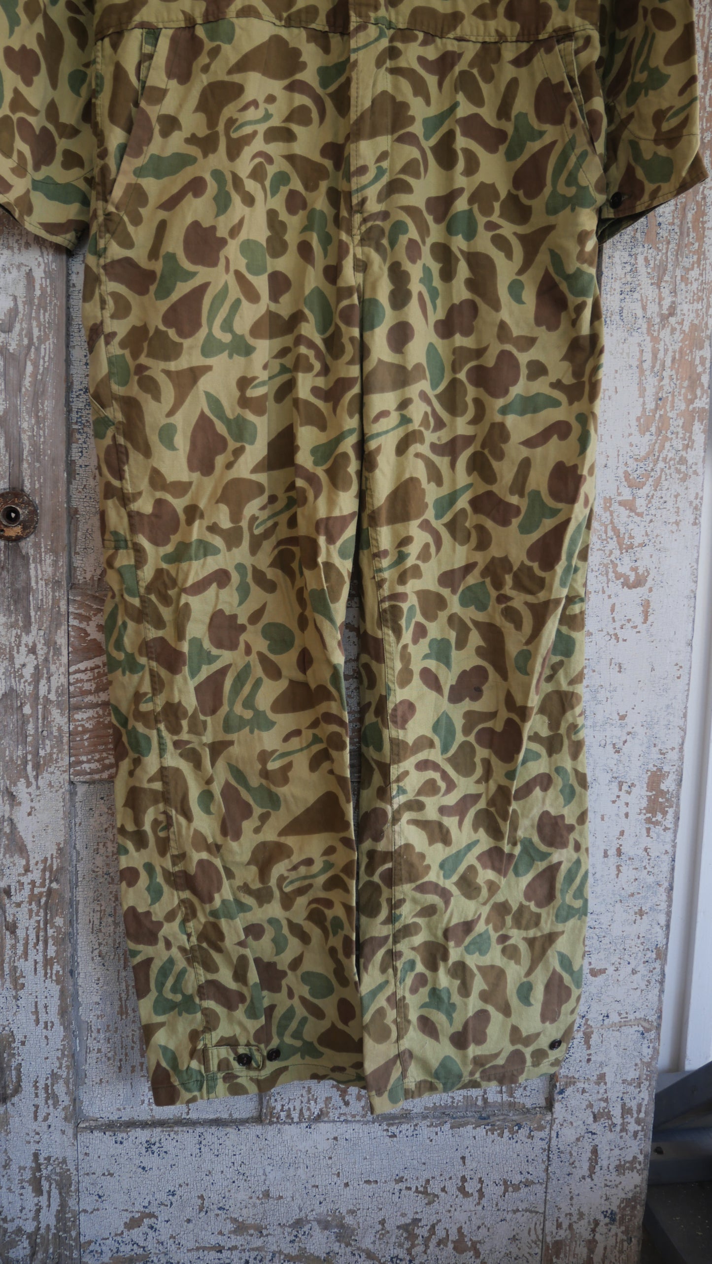 1970s Duck Camo Coveralls | L