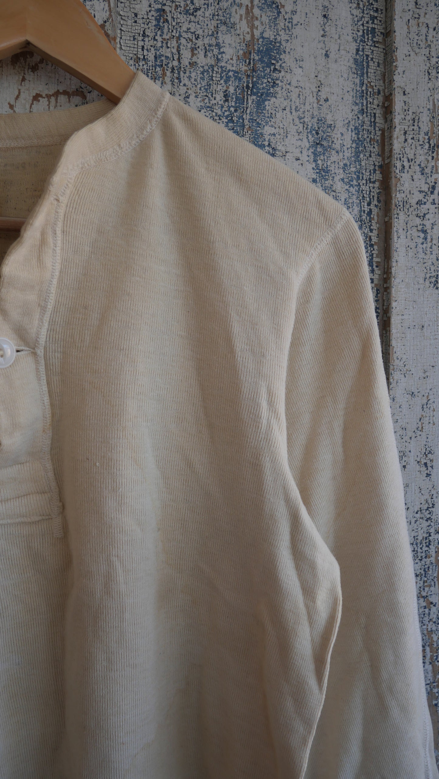 1960s Knit Henley | M