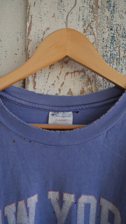 1990s Faded Football Tee | XL