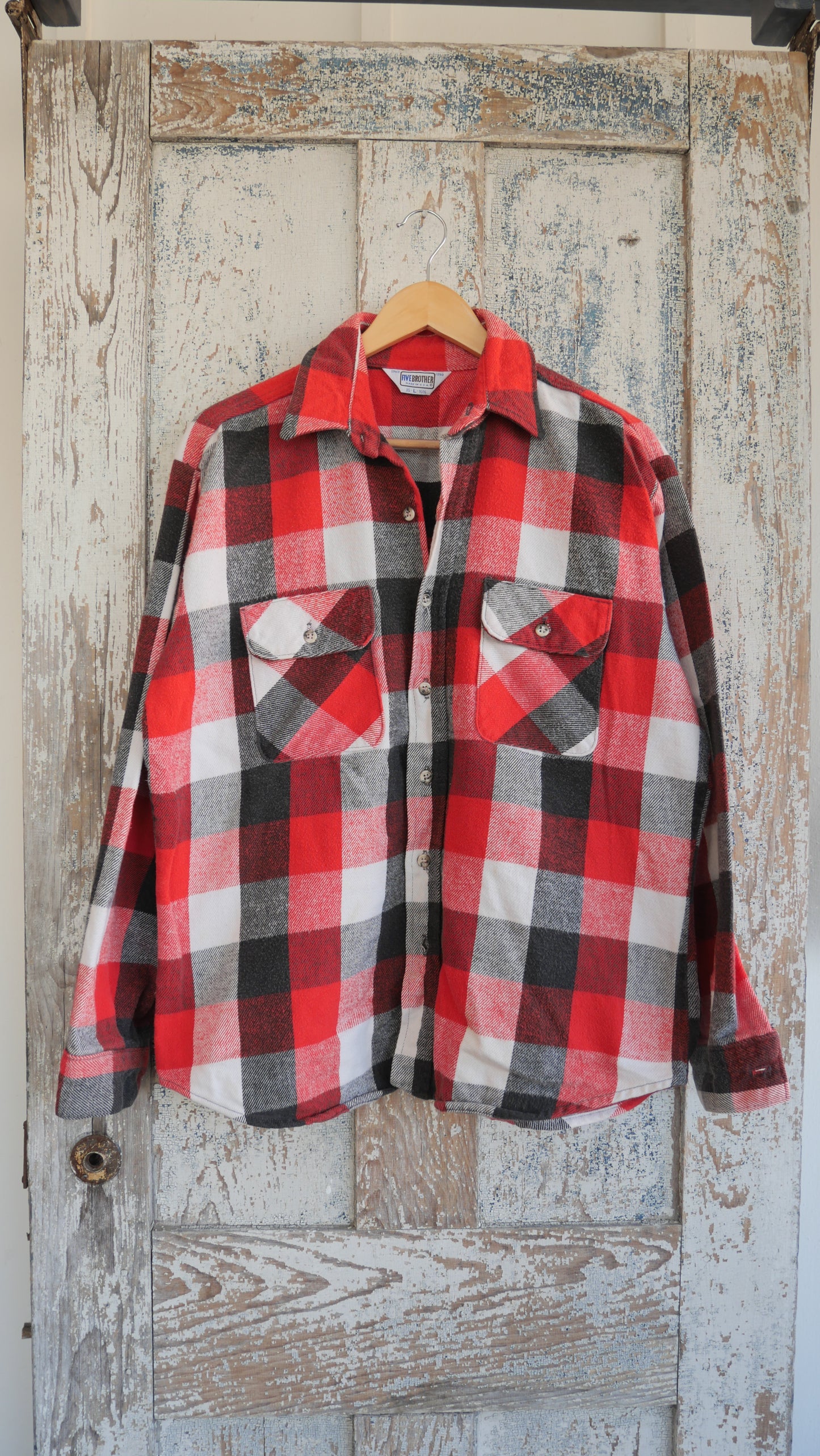 1980s Five Brother Flannel | L