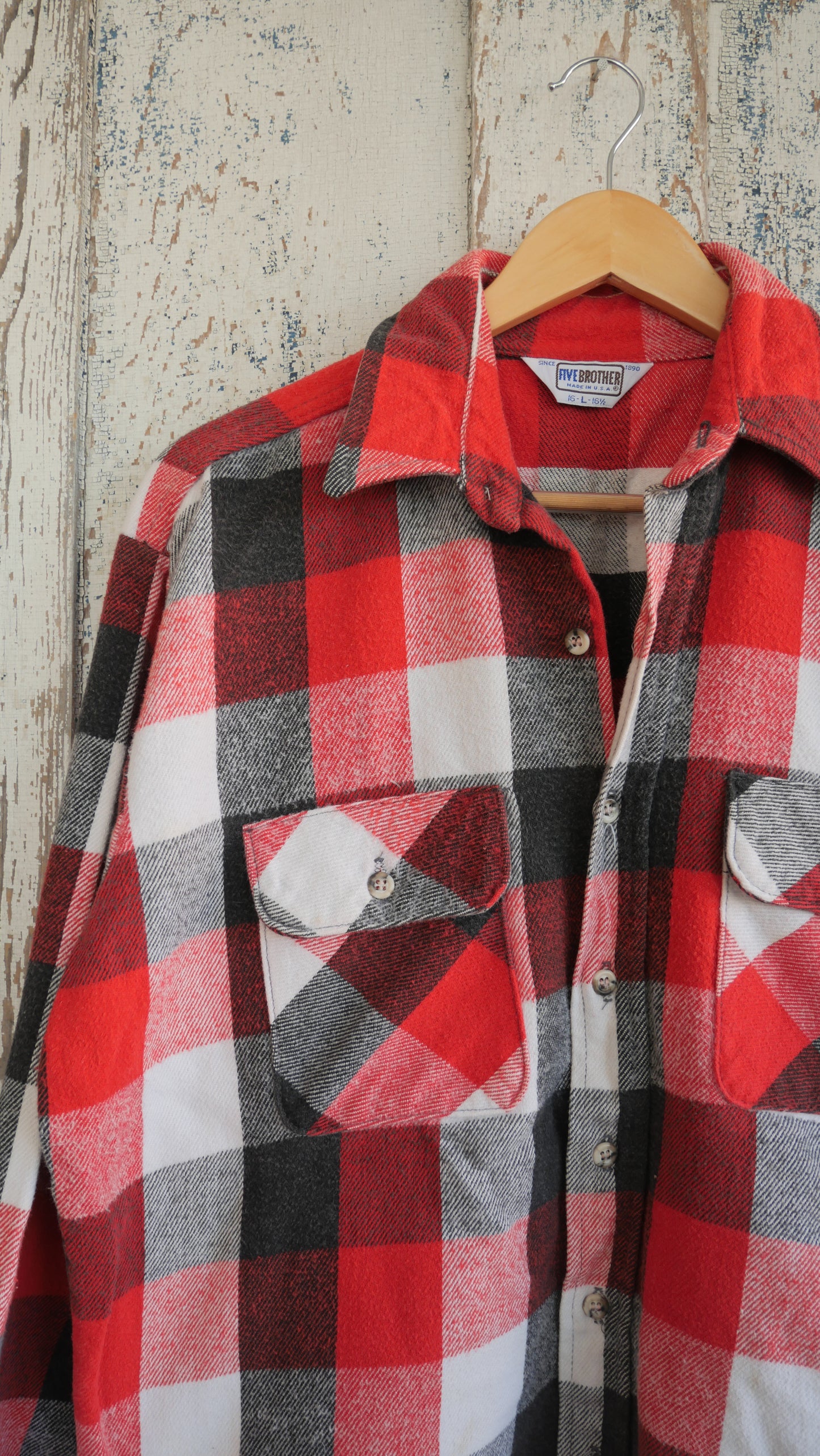 1980s Five Brother Flannel | L