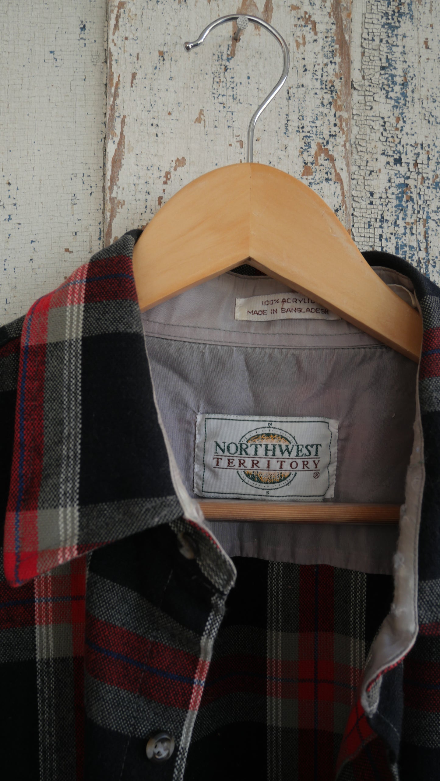 1990s Plaid Flannel | XL