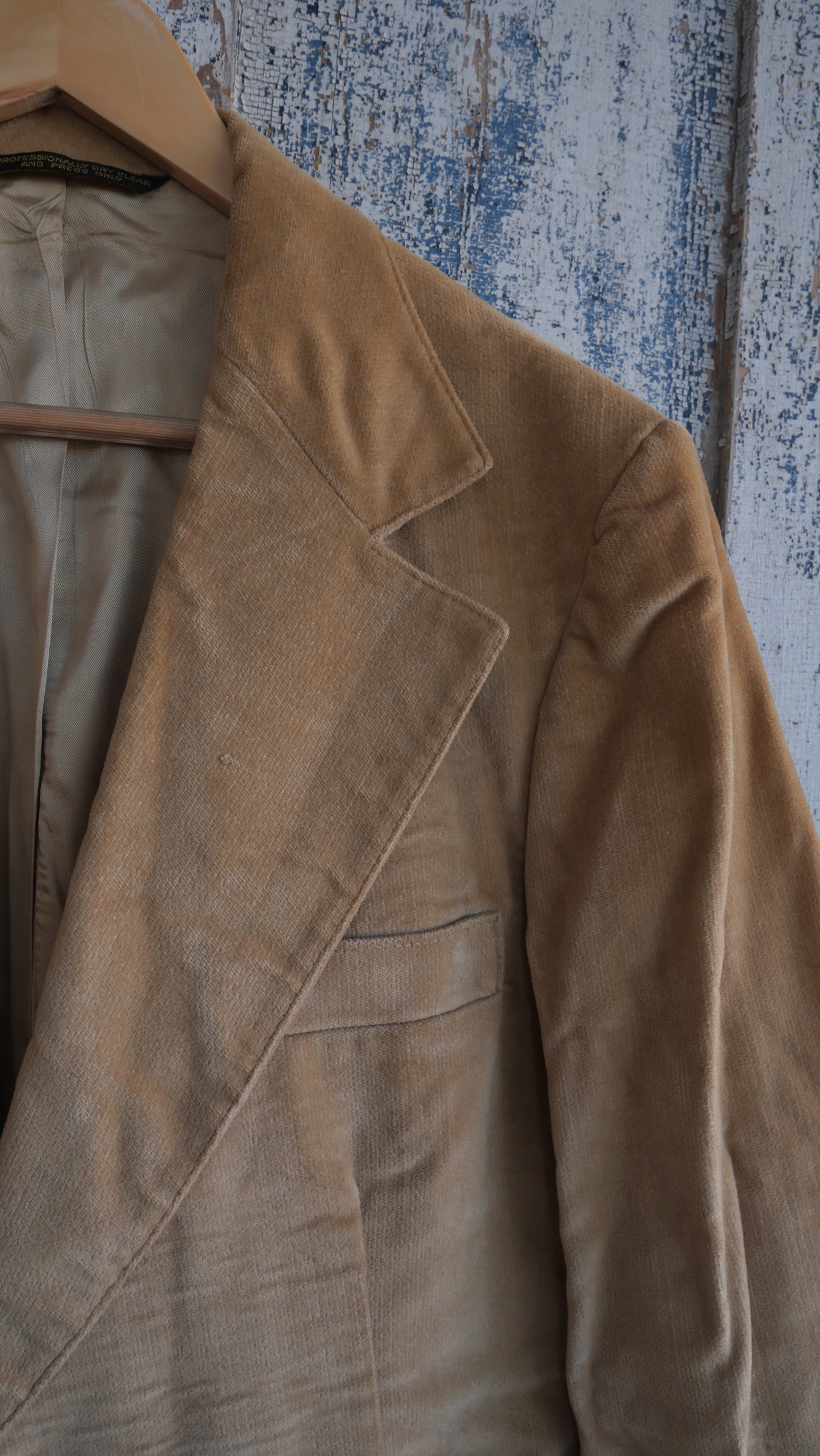 1970s Velour Blazer | L