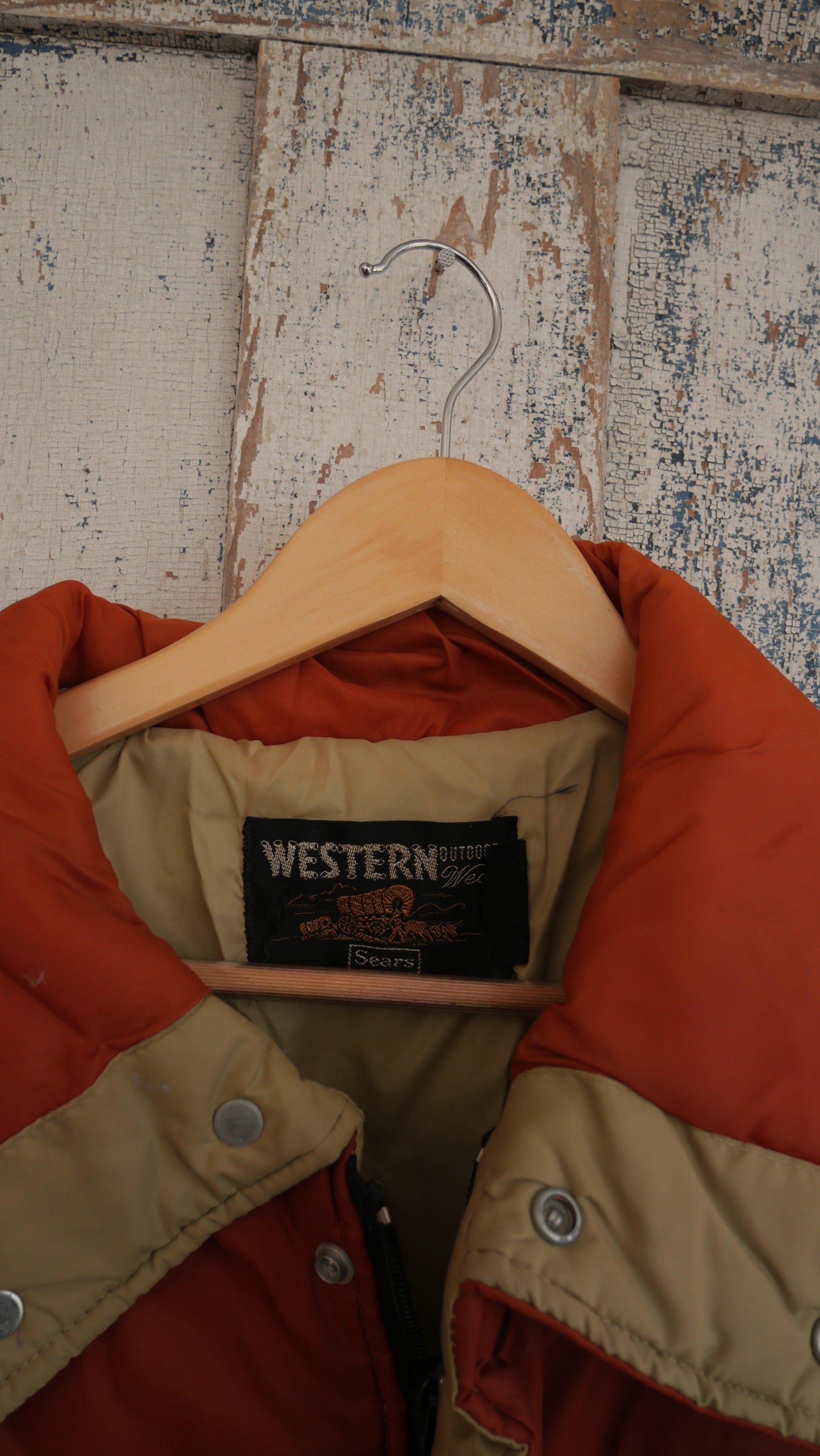 1970s Western Puffer Coat | L