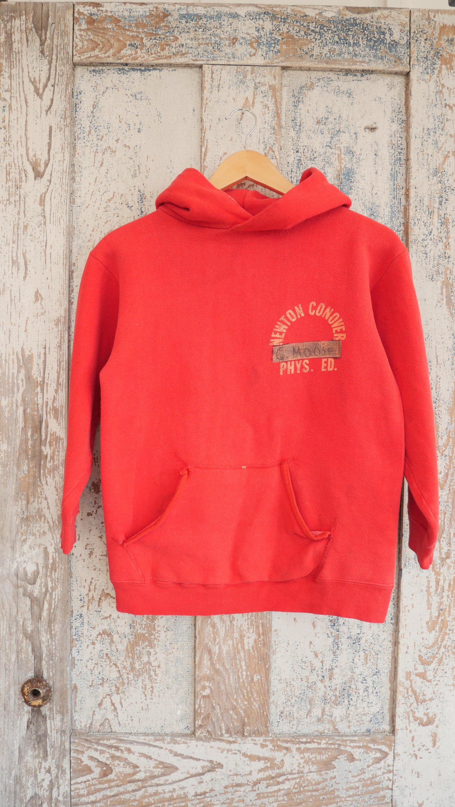 1960s Red Hoodie | M