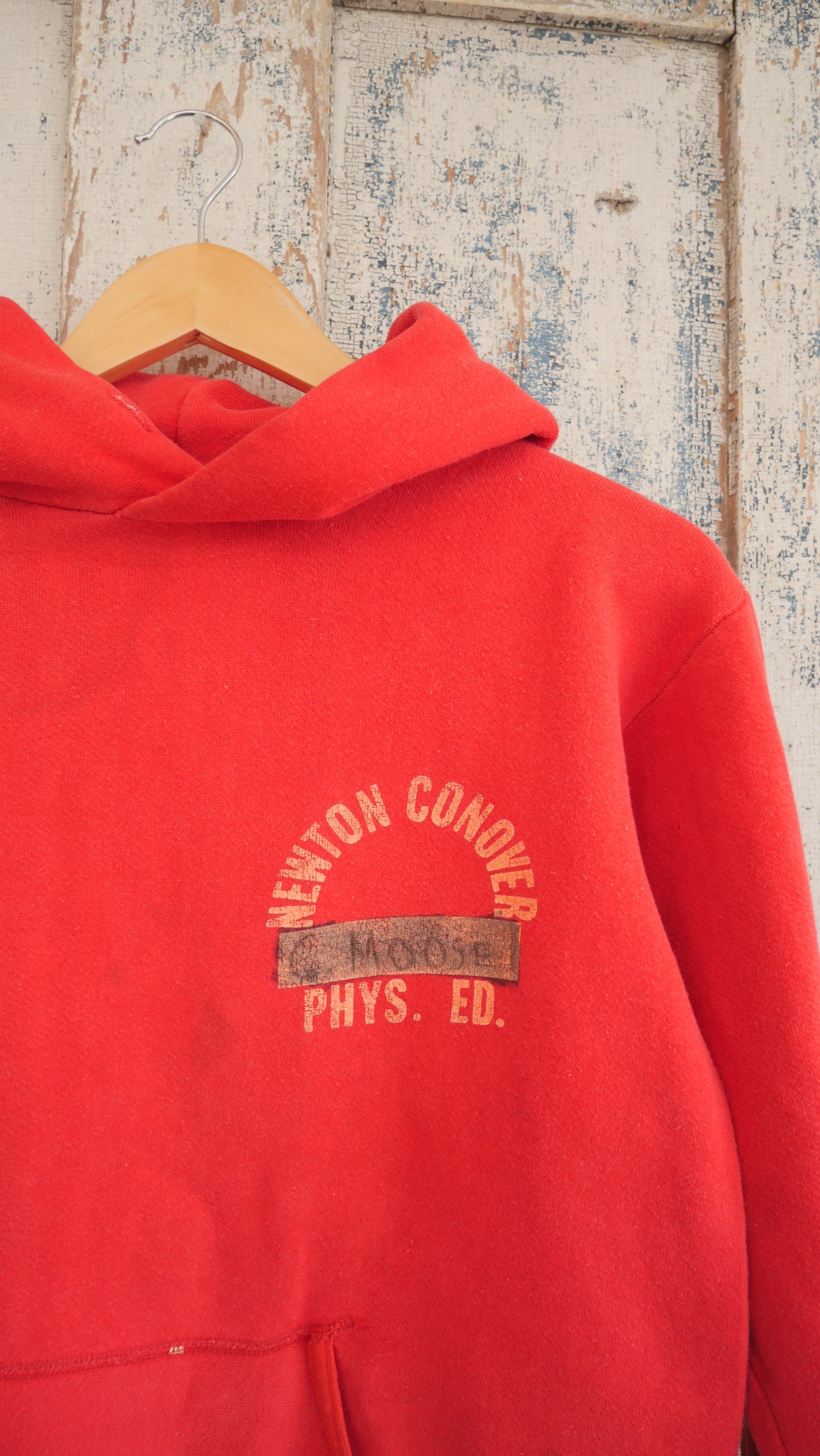 1960s Red Hoodie | M