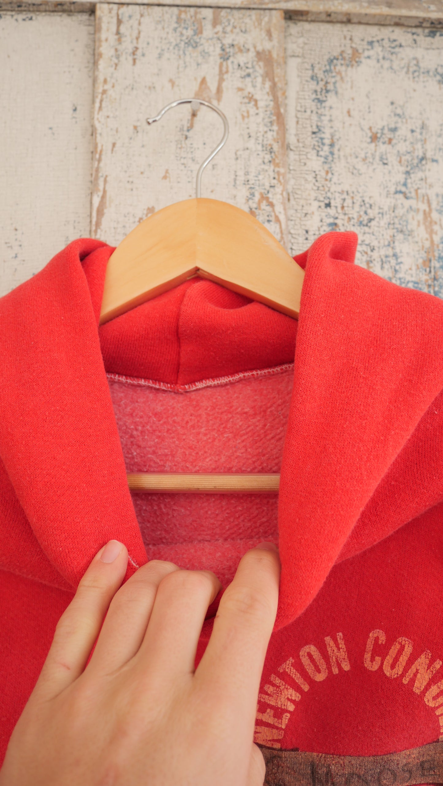 1960s Red Hoodie | M