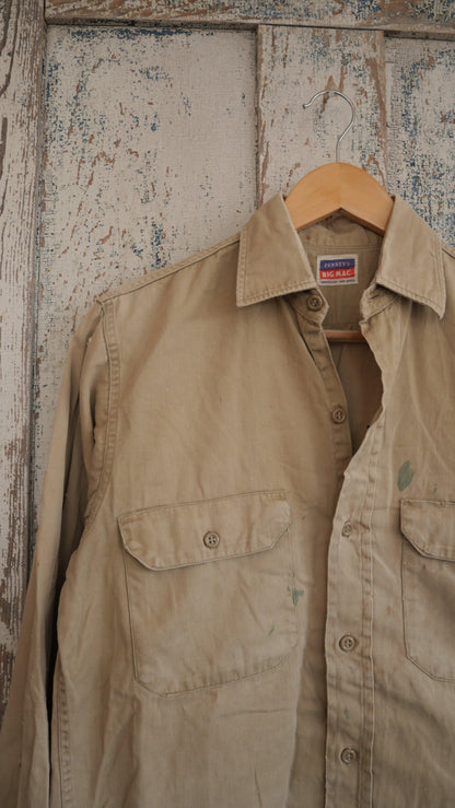 1960s Penneys Work Shirt | M