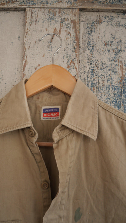 1960s Penneys Work Shirt | M