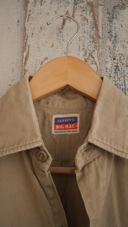 1960s Penneys Work Shirt | M