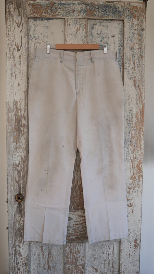 1970s Cotton Pants | 35