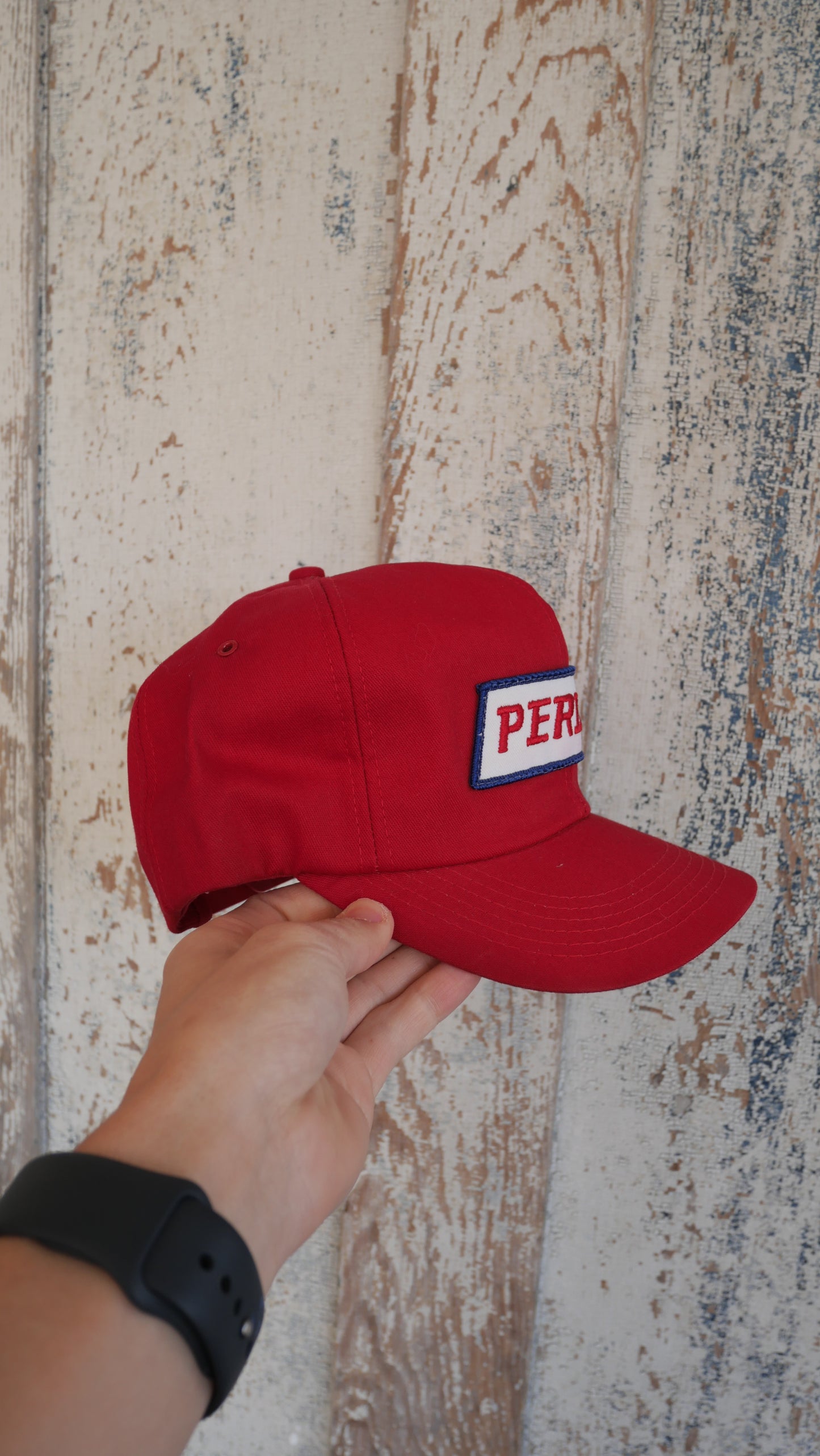 1970s Red Trucker Hat