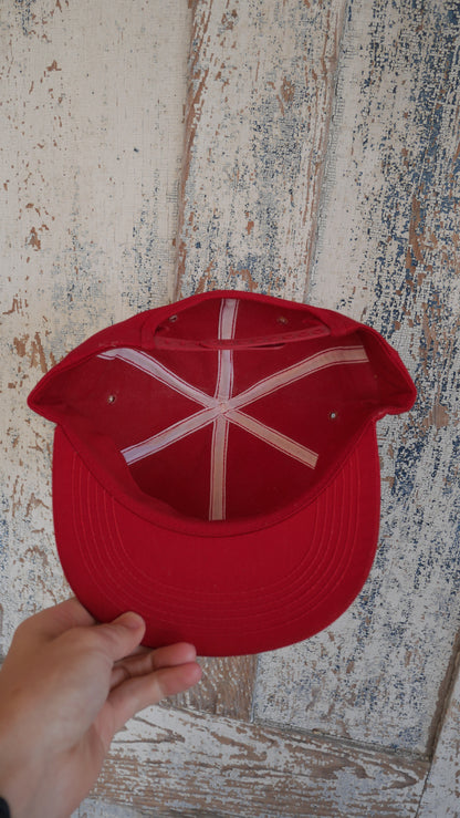 1970s Red Trucker Hat