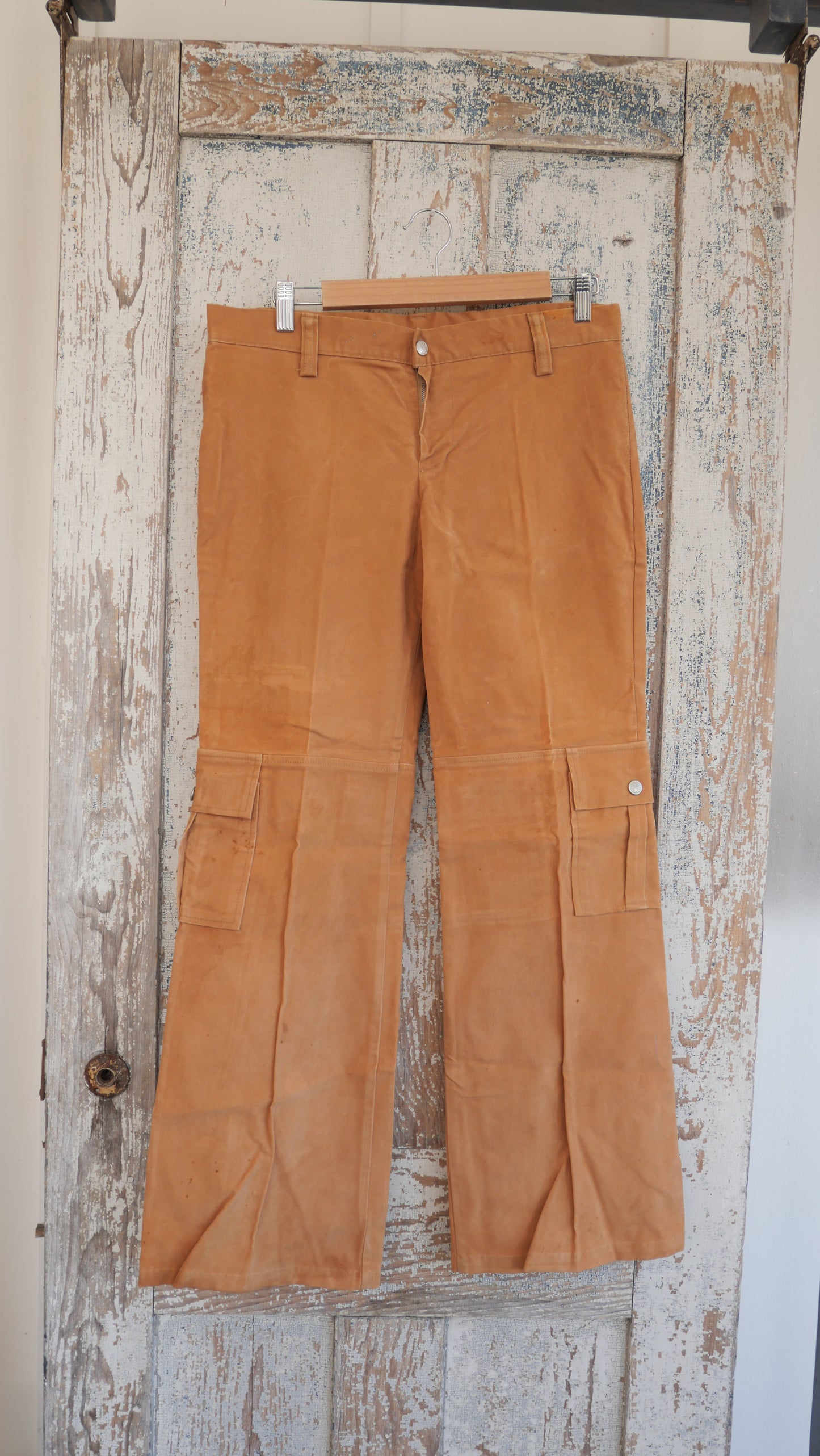 1970s Flared Velour Pants | 33