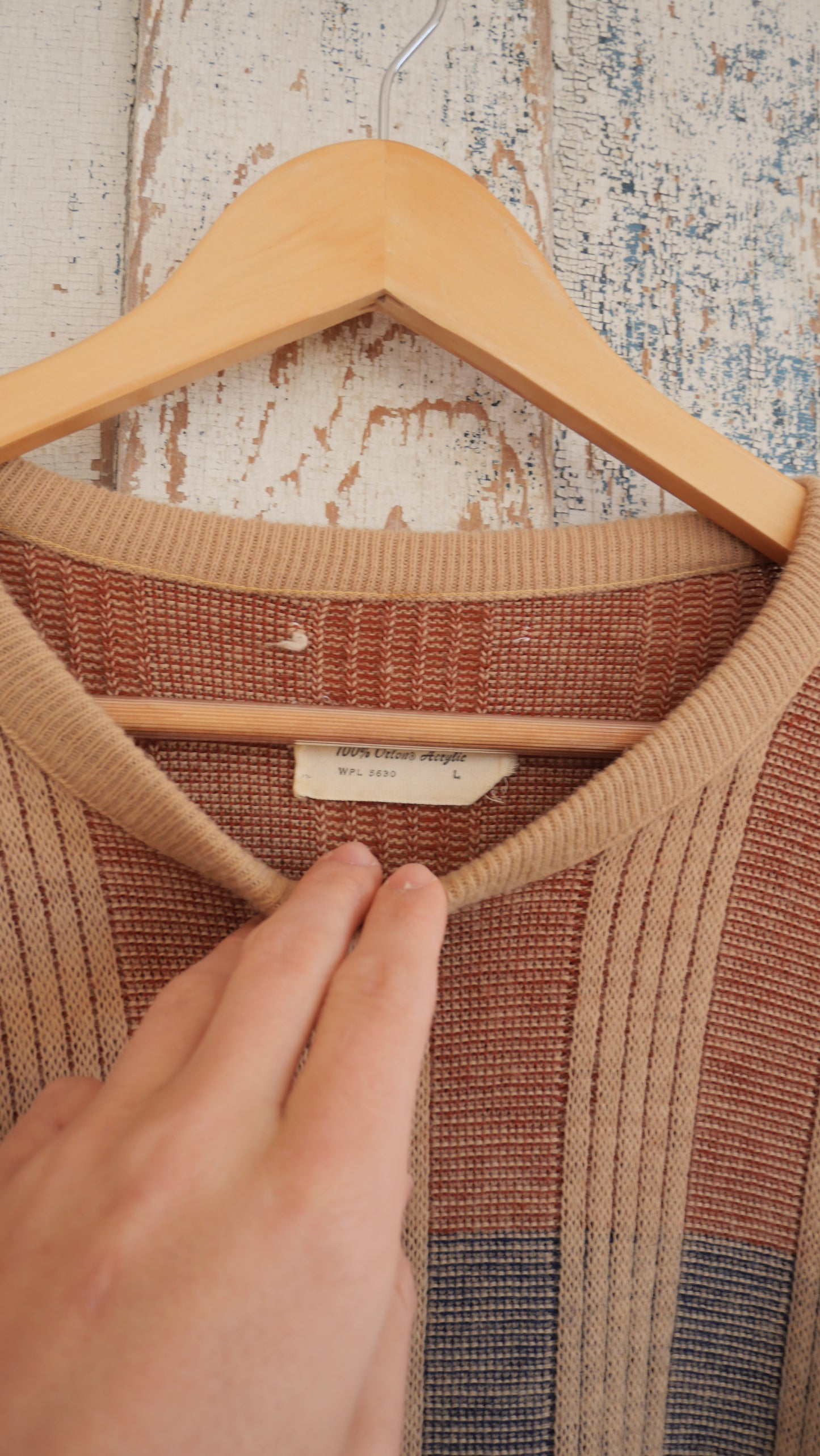 1970s Knit Sweater | L