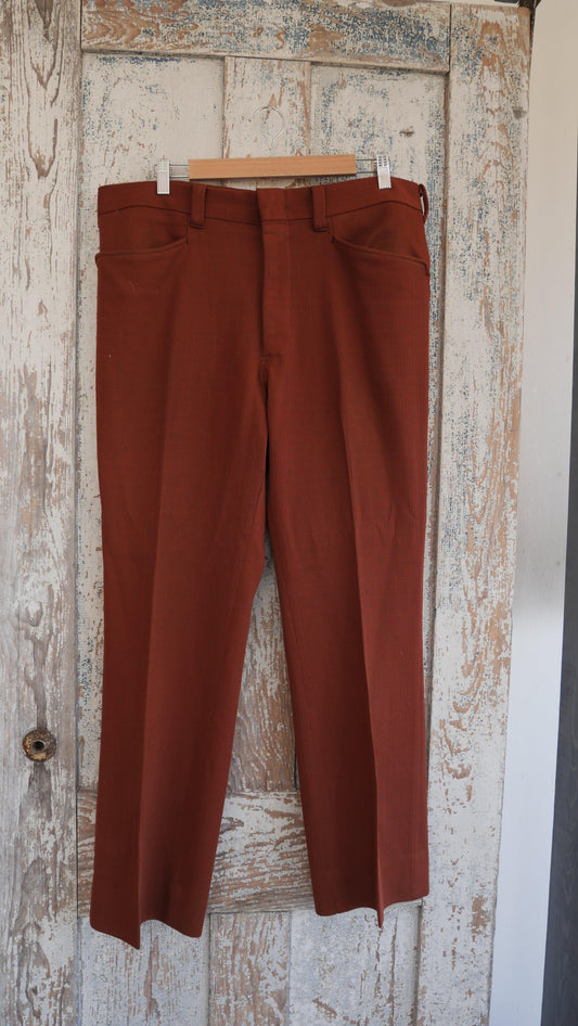1970s Knit Slacks | 36