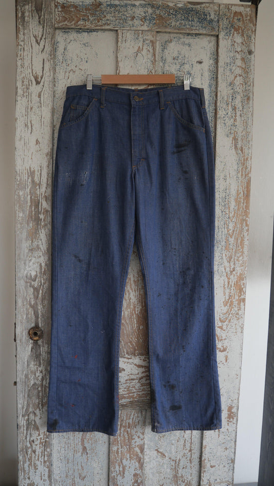 1970s Flared Lee Denim | 36