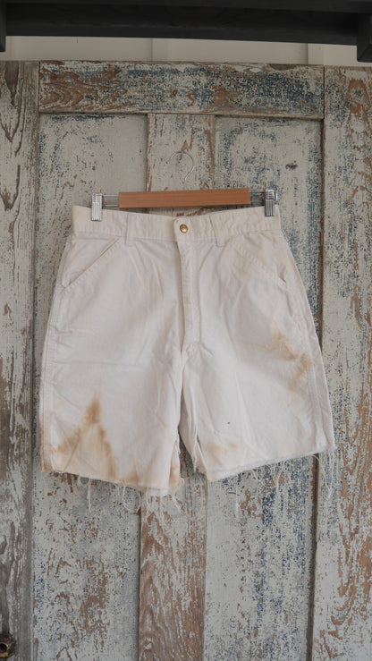 1960s White Lee Shorts | 29