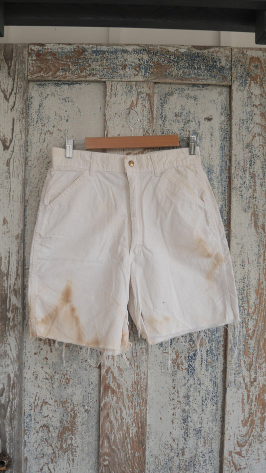 1960s White Lee Shorts | 29