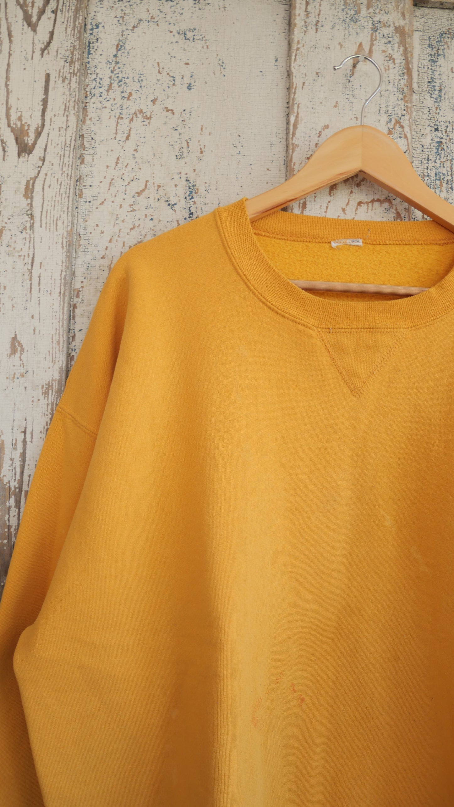 1990s Gold Russell Crewneck | XL