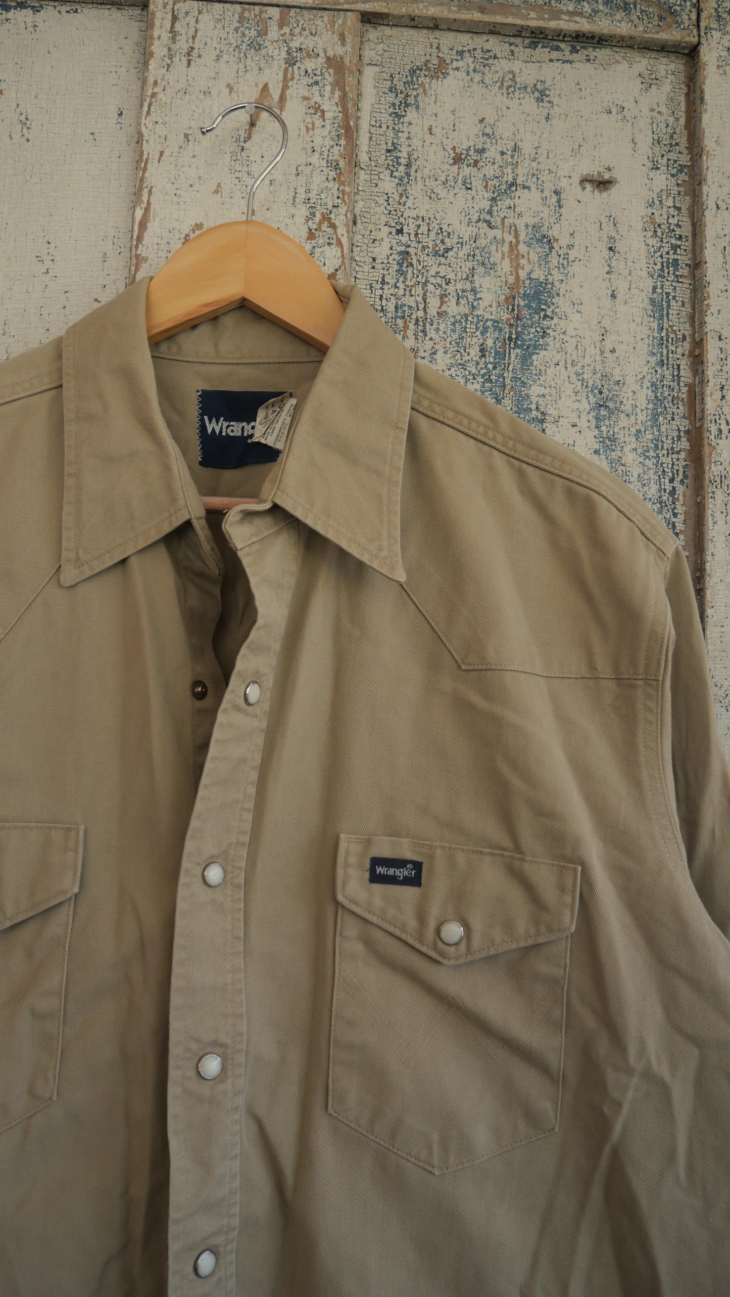 1990s Wrangler Pearl Snap | XL