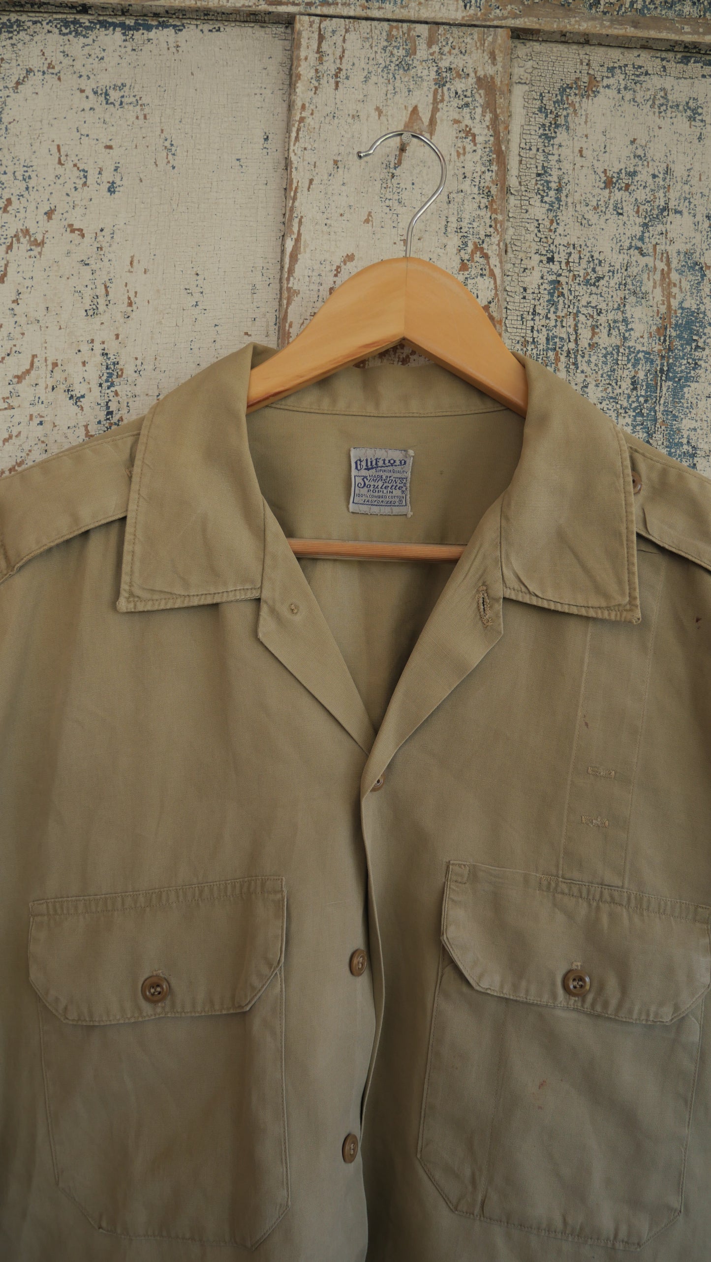 1960s Camp Collar Shirt | L