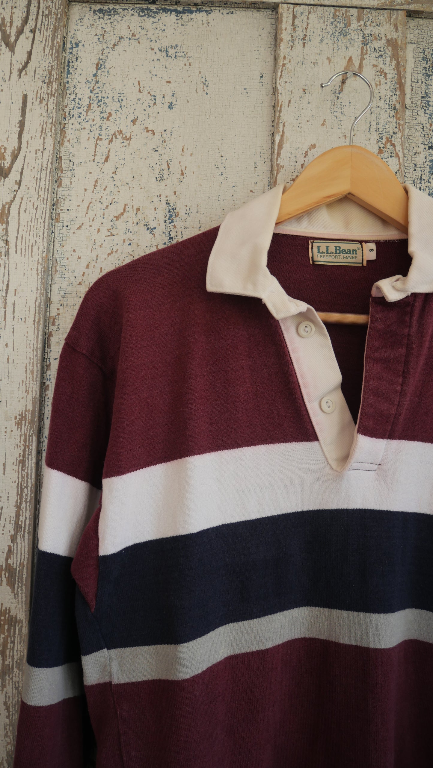 1980s L.L. Bean Rugby Shirt | M