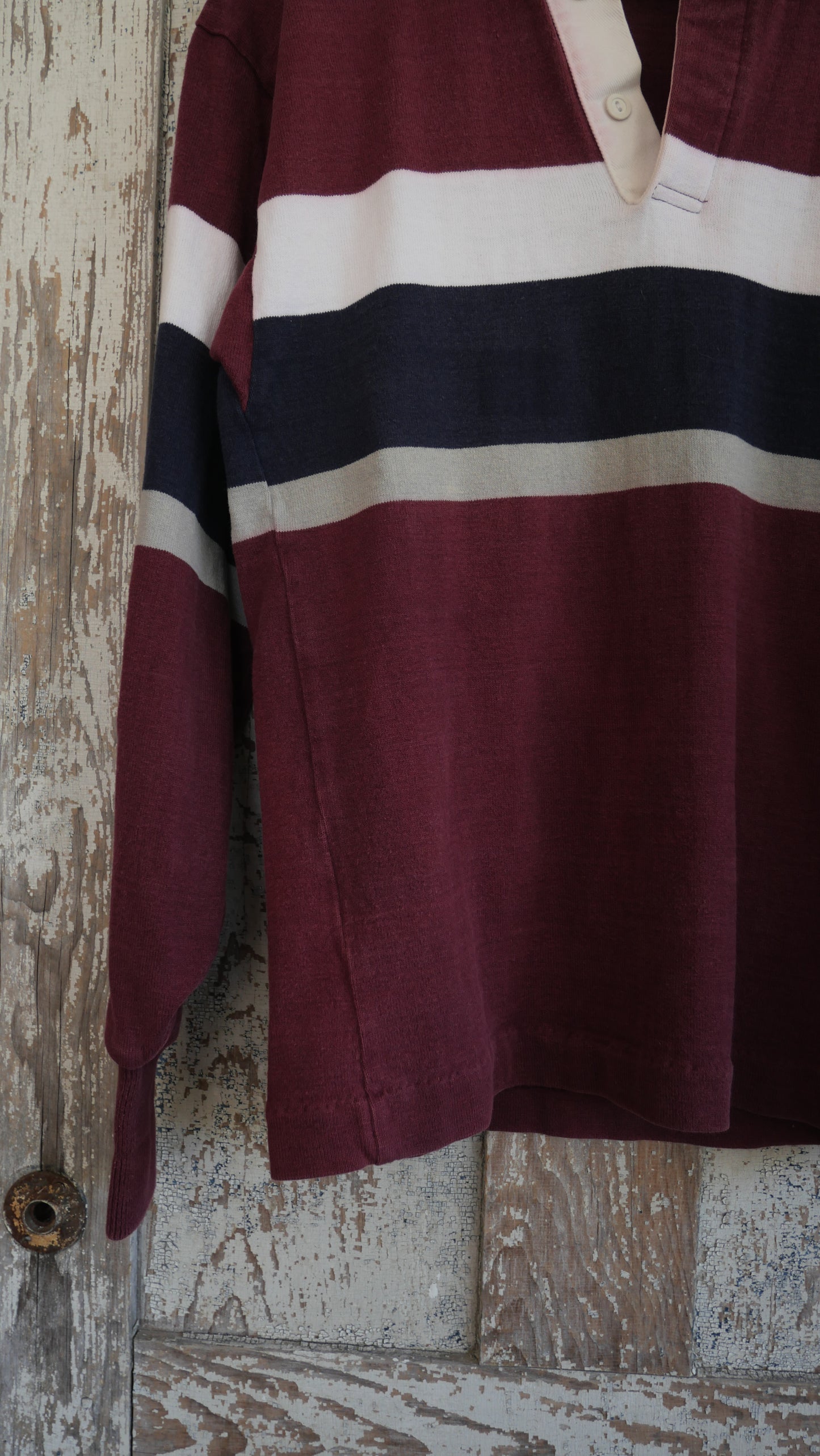 1980s L.L. Bean Rugby Shirt | M