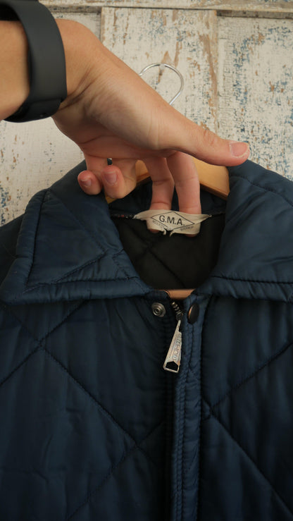 1970s Quilted Work Jacket | L