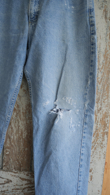 1990s Light Wash Carhartt Denim | 38