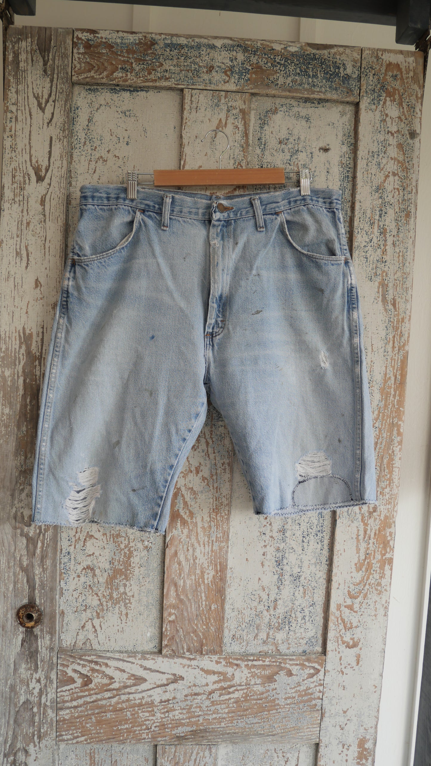 1990s Rsutler Denim Shorts | 36