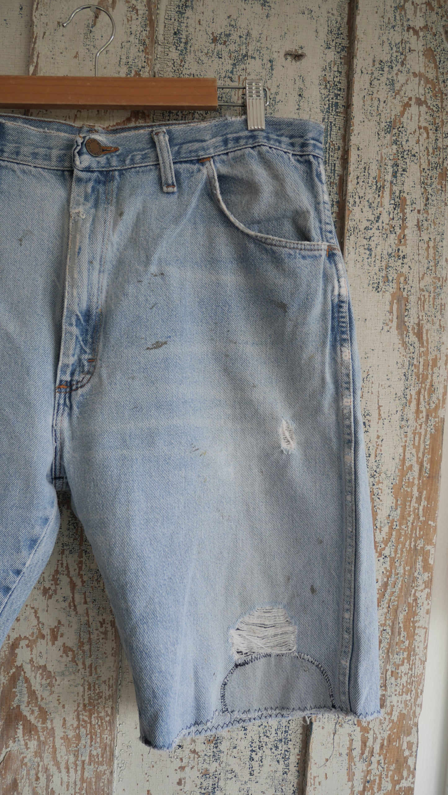 1990s Rsutler Denim Shorts | 36