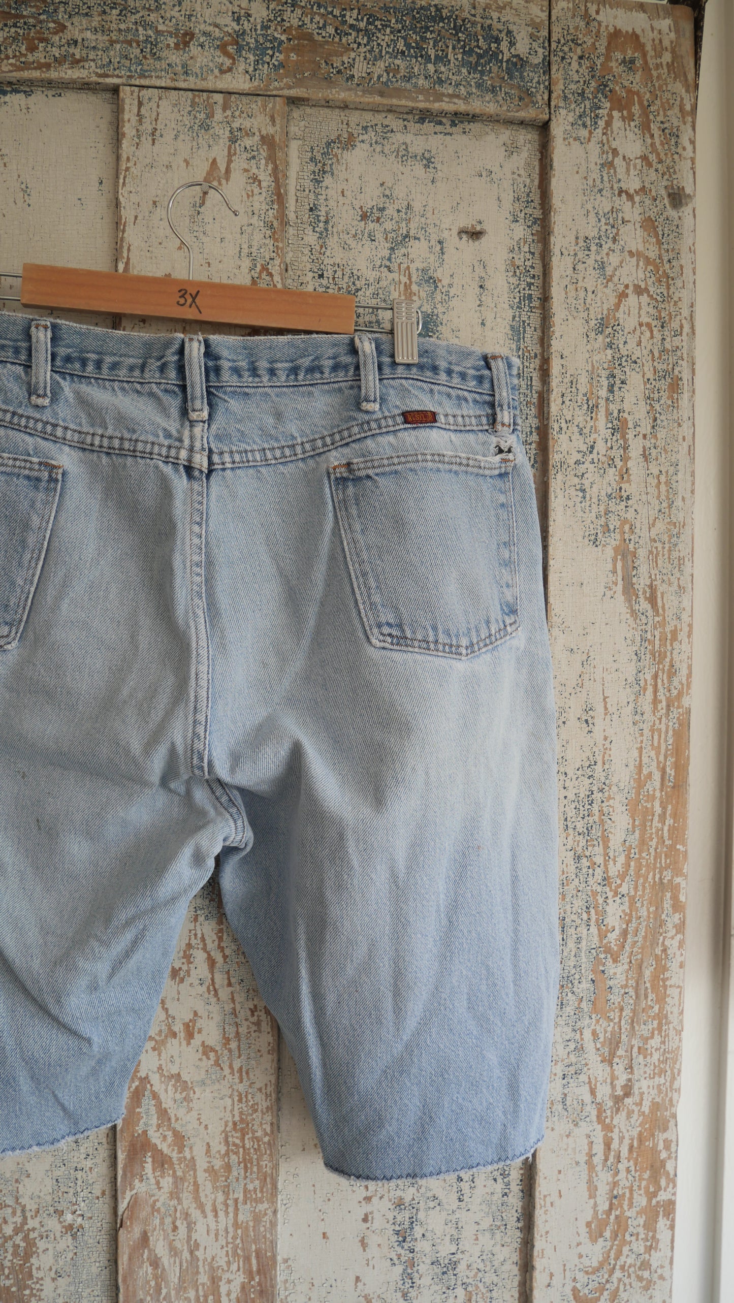 1990s Rsutler Denim Shorts | 36