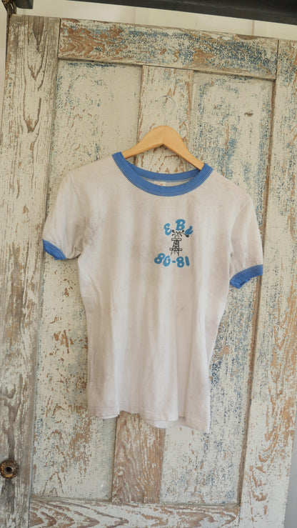 1980s Oil Ringer Tee | S