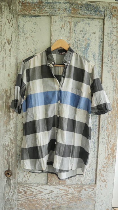 1990s Plaid Shirt | L