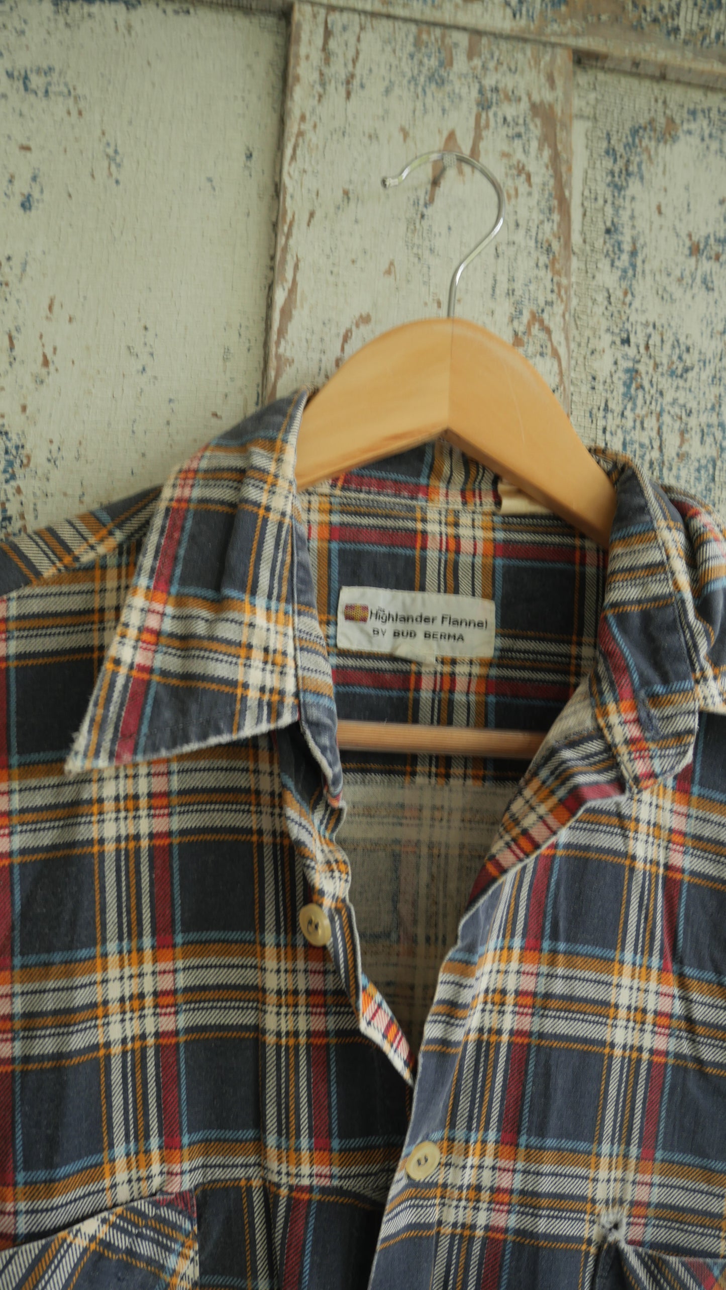 1980s Cotton Flannel | M