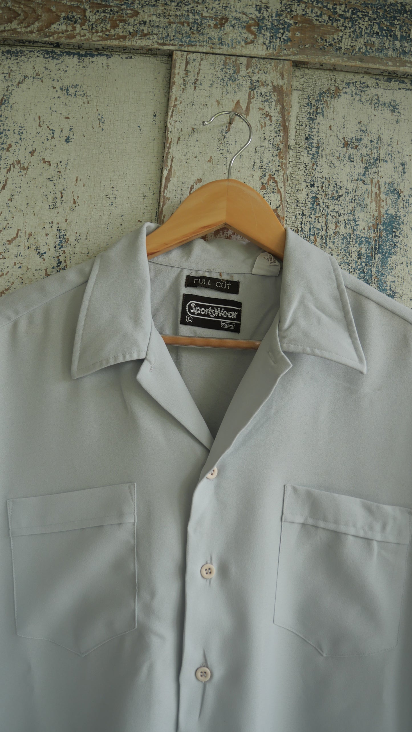 1970s Camp Collar Shirt | L