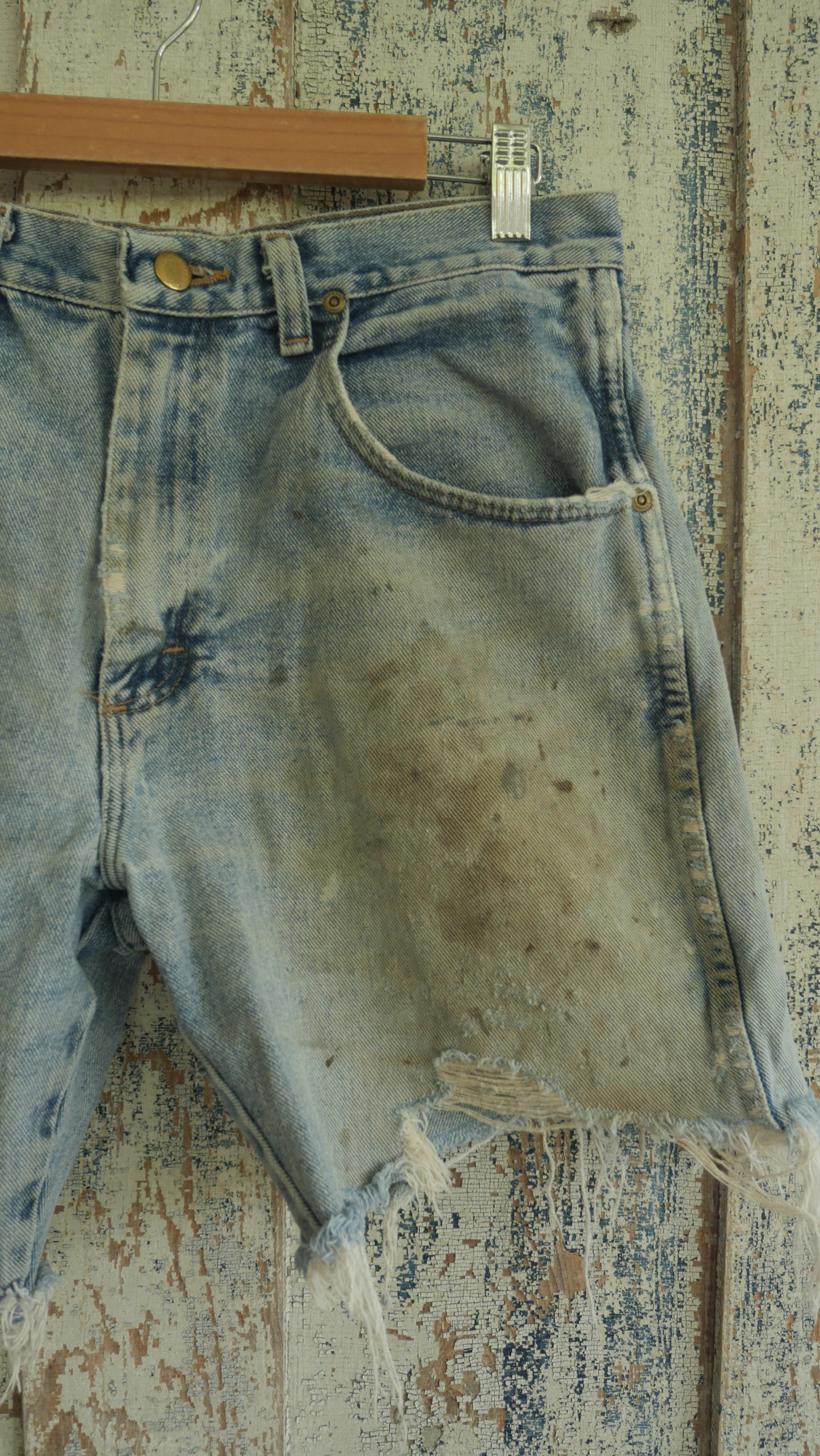 2000s Distressed Wrangler Shorts | 31