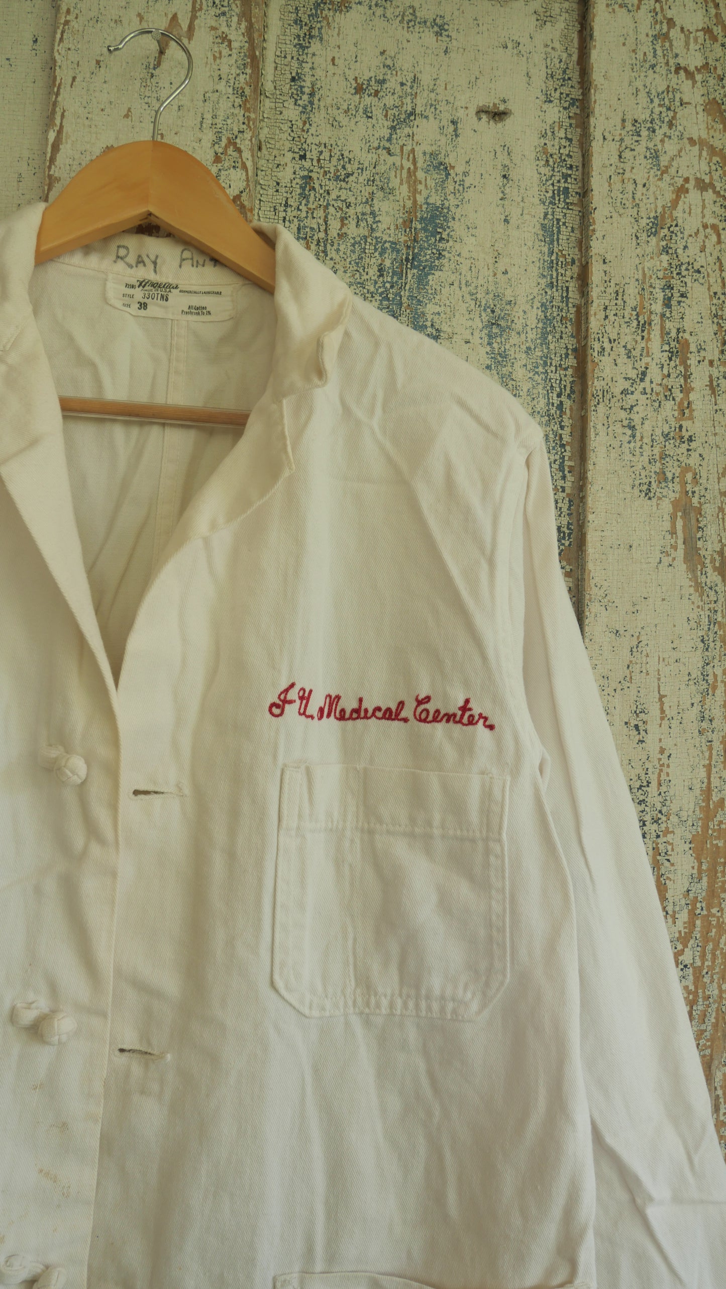 1970s Lab Coat | L