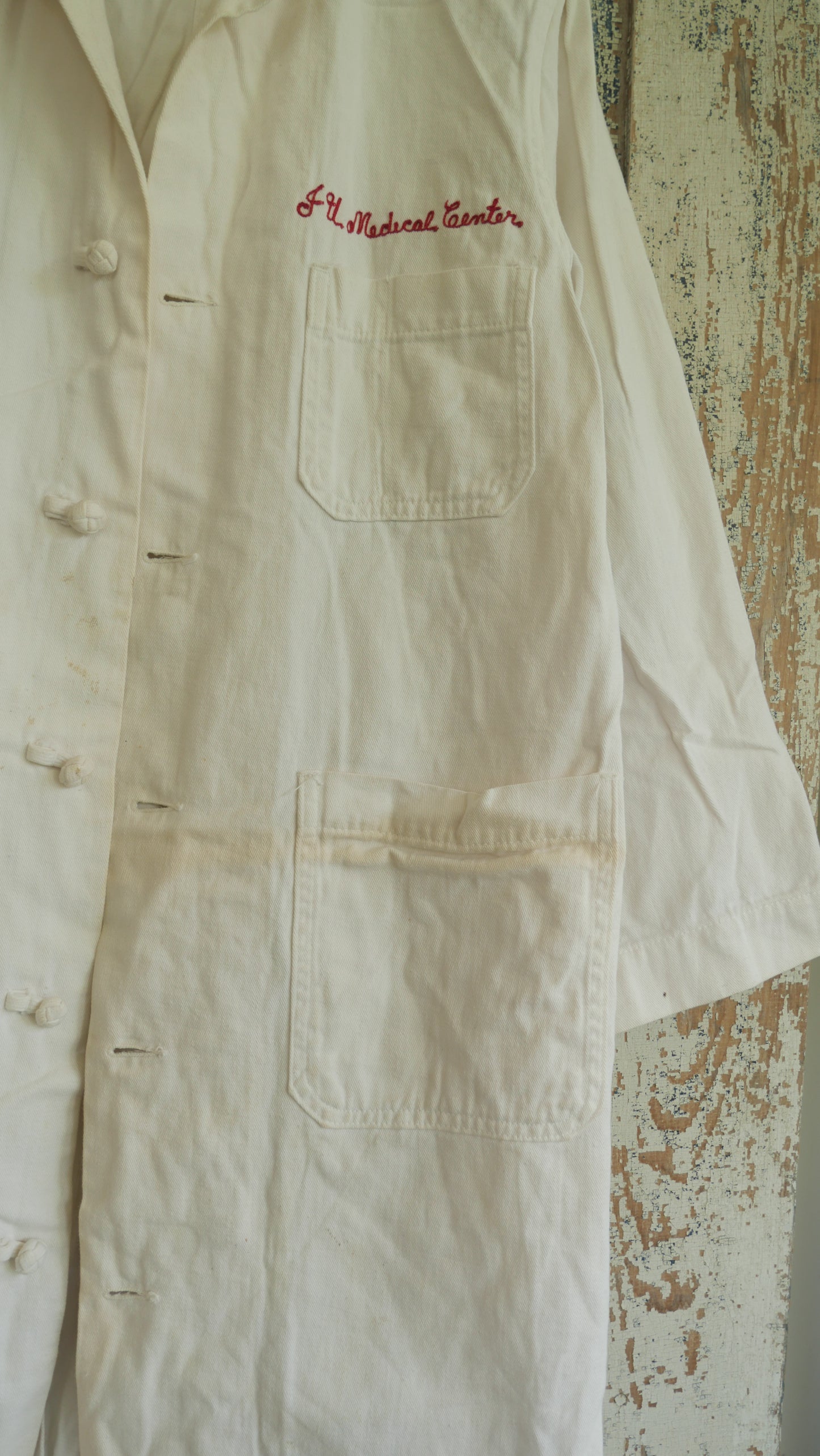 1970s Lab Coat | L