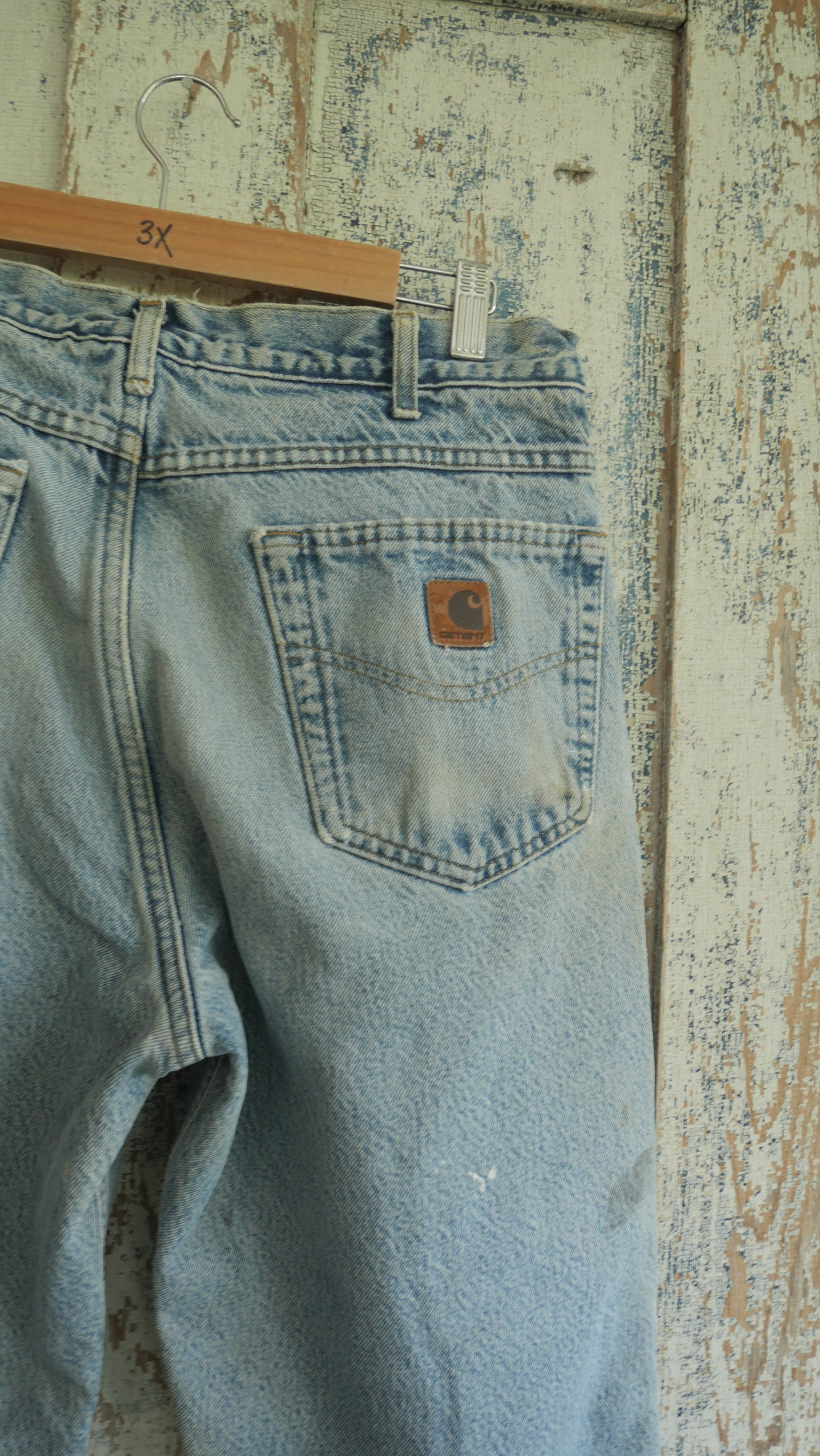 1990s Distressed Carhartt Denim | 32