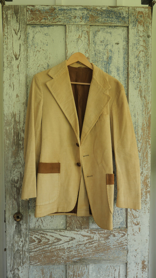 1970s Corduroy Blazer | M