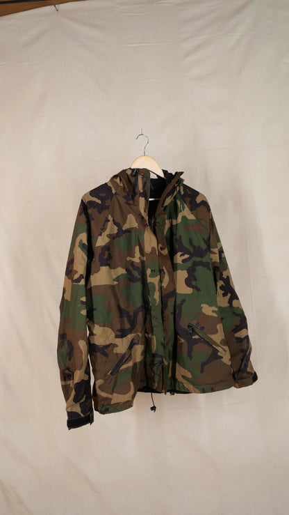 1980s Camo Gore-Tex Jacket | L