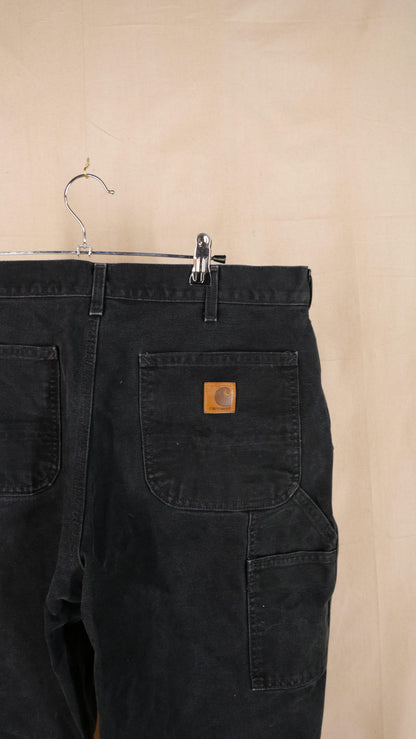 1990s Black Carhartt Pants | 34