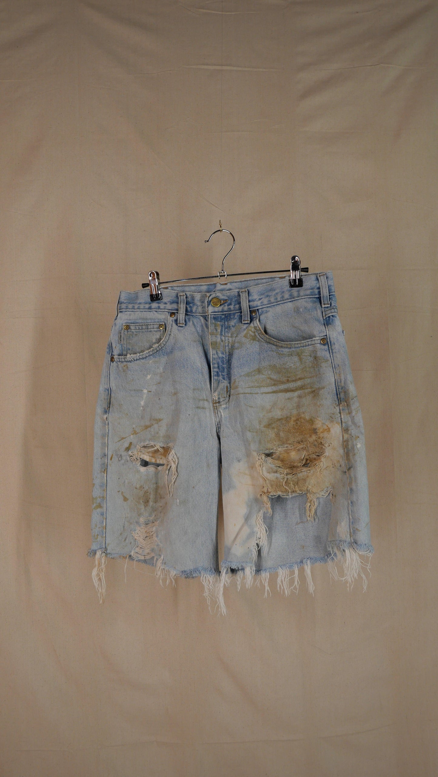 1990s Thrashed Carhartt Jorts | 32