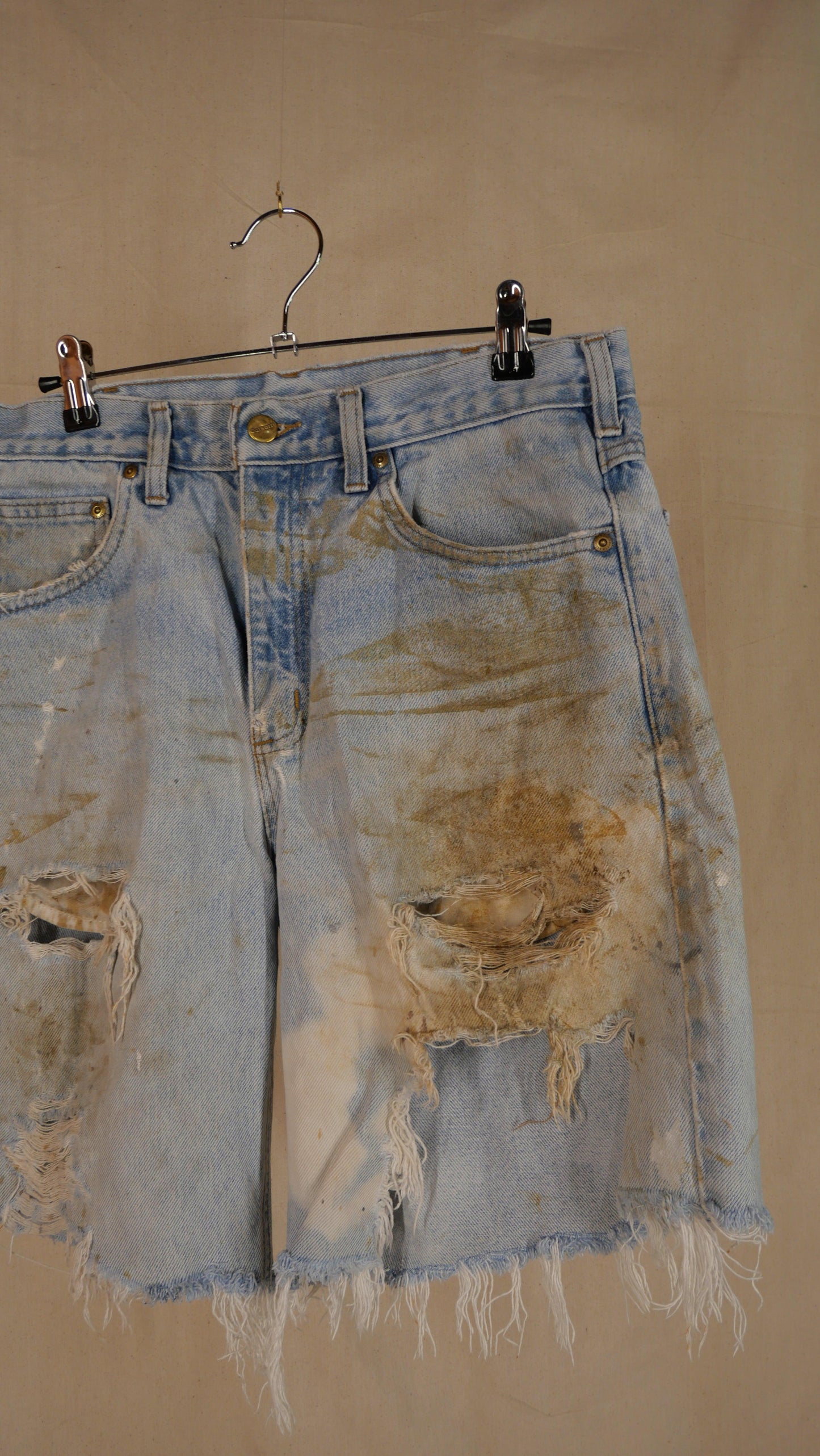 1990s Thrashed Carhartt Jorts | 32