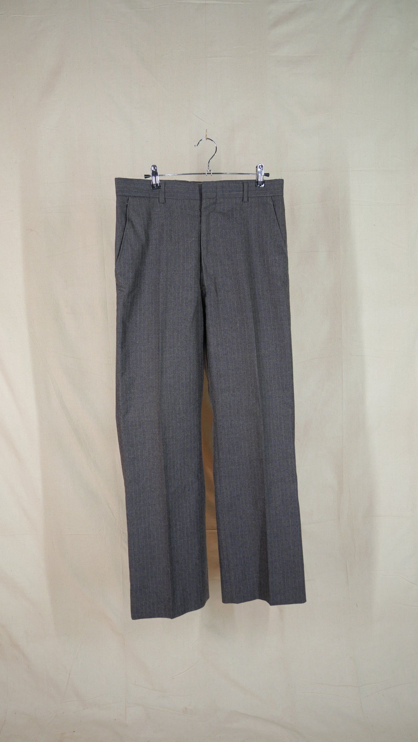 1970s Wool Pin Stripe Slacks | 31