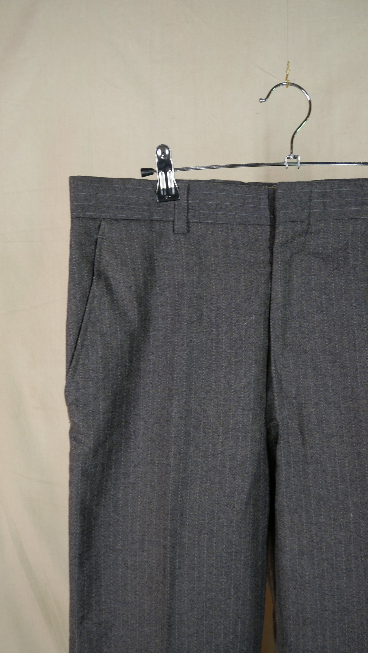 1970s Wool Pin Stripe Slacks | 31