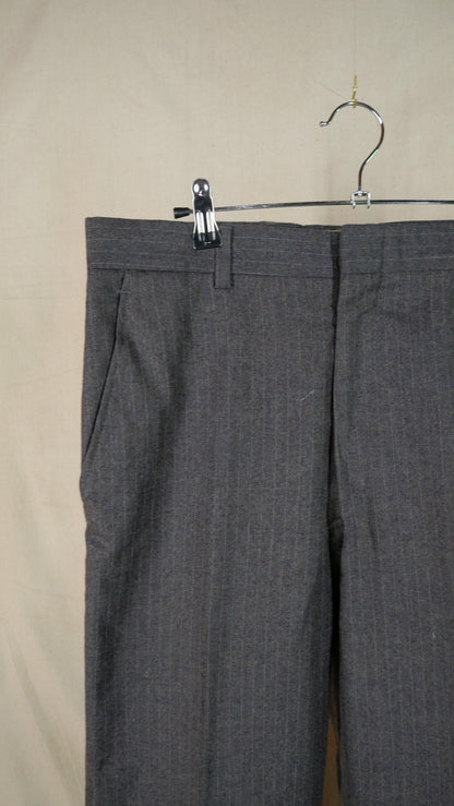 1970s Wool Pin Stripe Slacks | 31